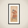 Danjuro V, in chain-mail framed