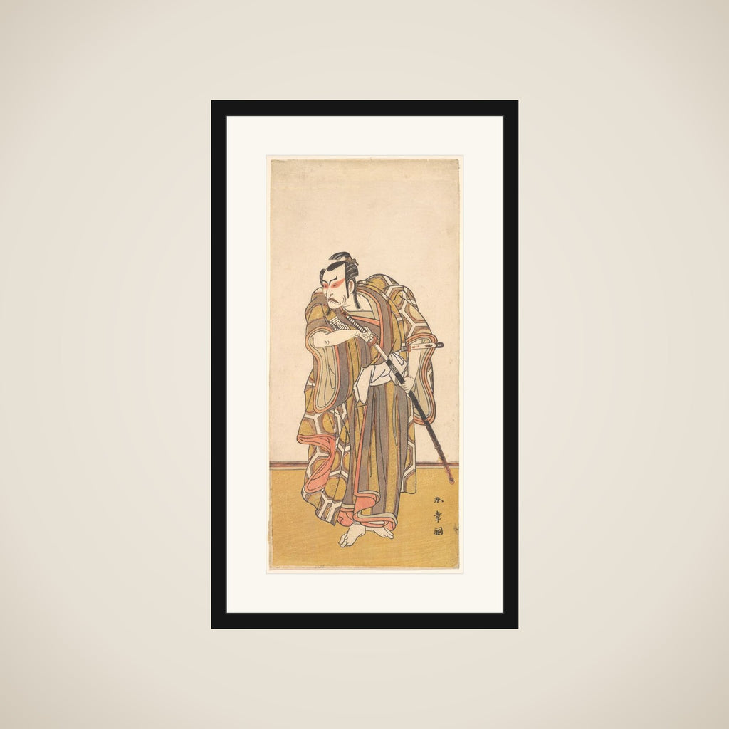 Kabuki Actor Ichikawa Danzō IV framed