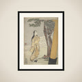 Visit to a Shrine at the Hour of the Ox (Ushi no toki mairi) framed