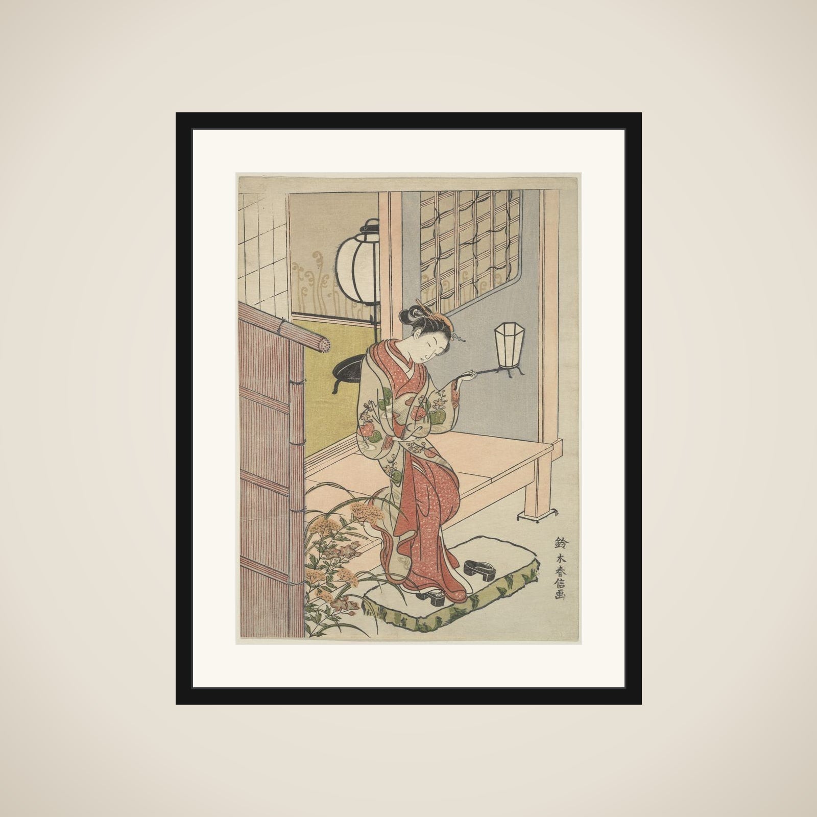 Print framed