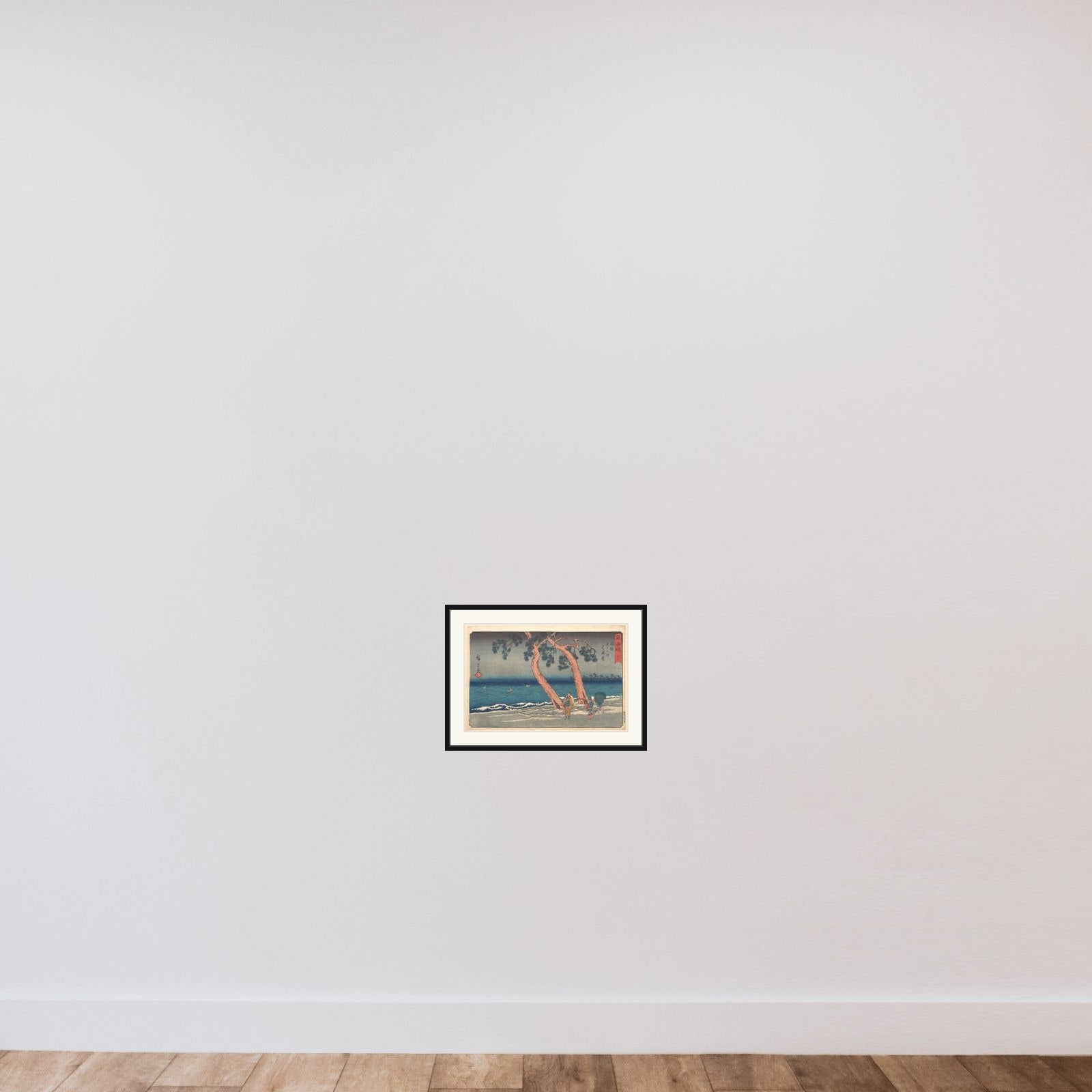 Hamamatsu Station framed — shown to scale