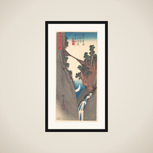 Bow Moon framed