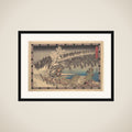 Scene I in Act XI of Chushingura framed