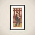 The Second Ishikawa Monosuke in the Role of Karigane Bunshichi framed