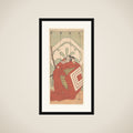 Ichikawa Danjuro V in a Shibaraku Role framed