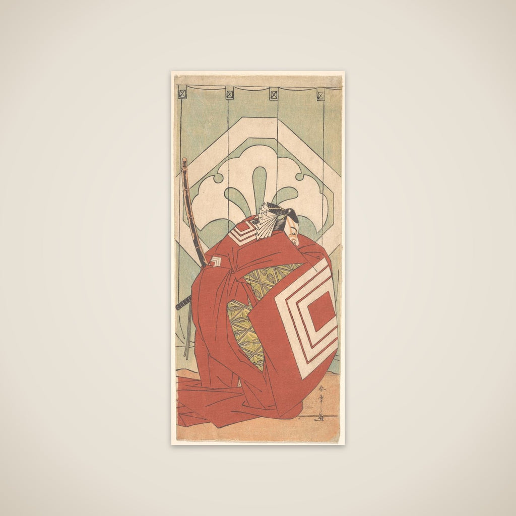 Ichikawa Danjuro V in a Shibaraku Role unframed print