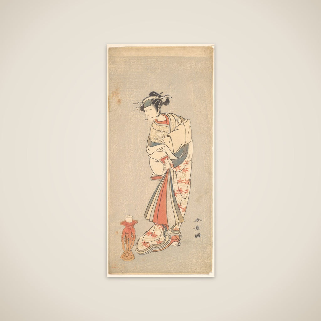The Actor Ichikawa Danjuro V in the Role of a Woman unframed print