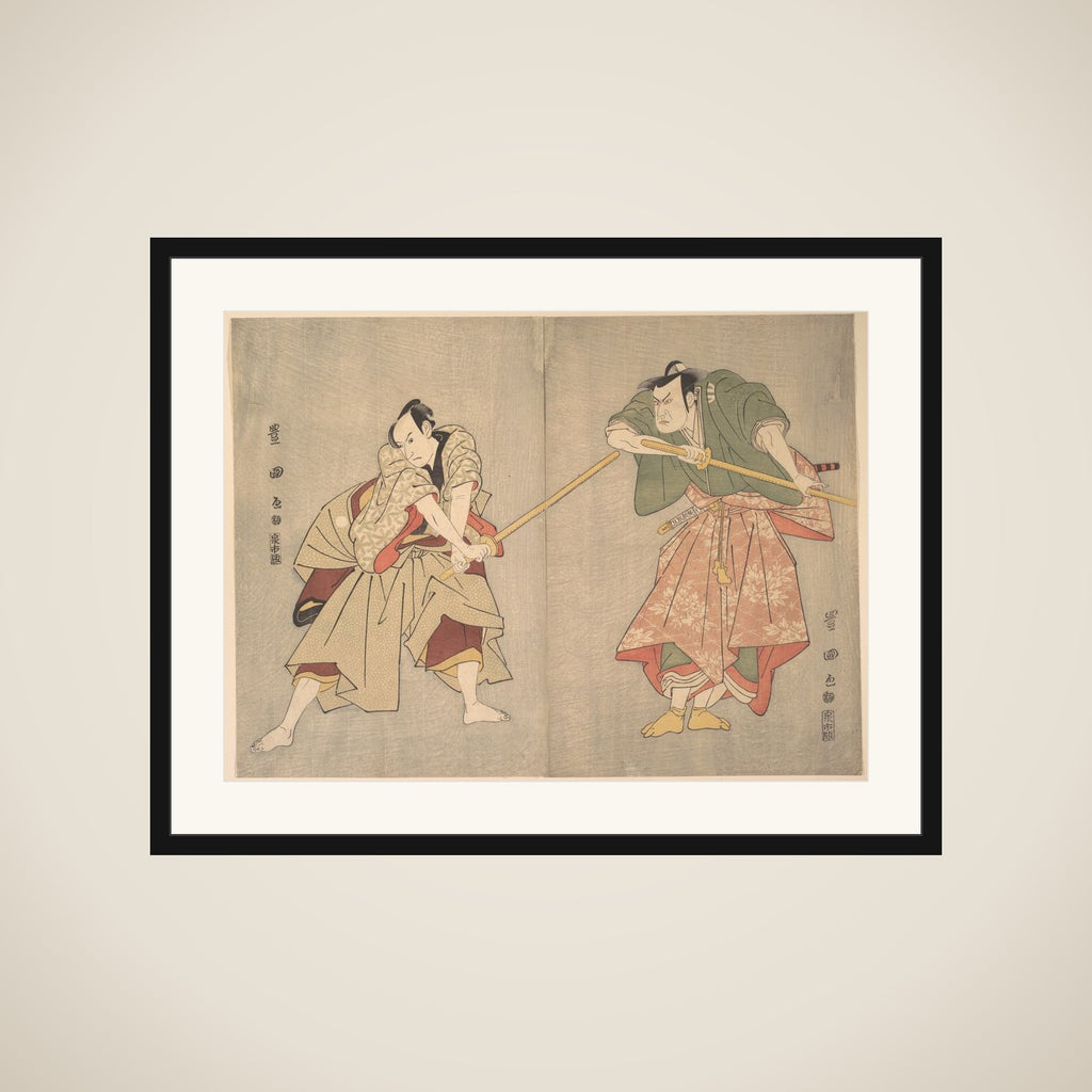 Scene from an Unidentified Drama framed