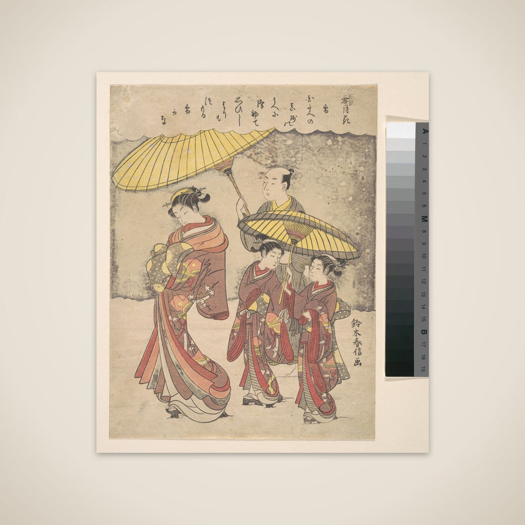Snow unframed print
