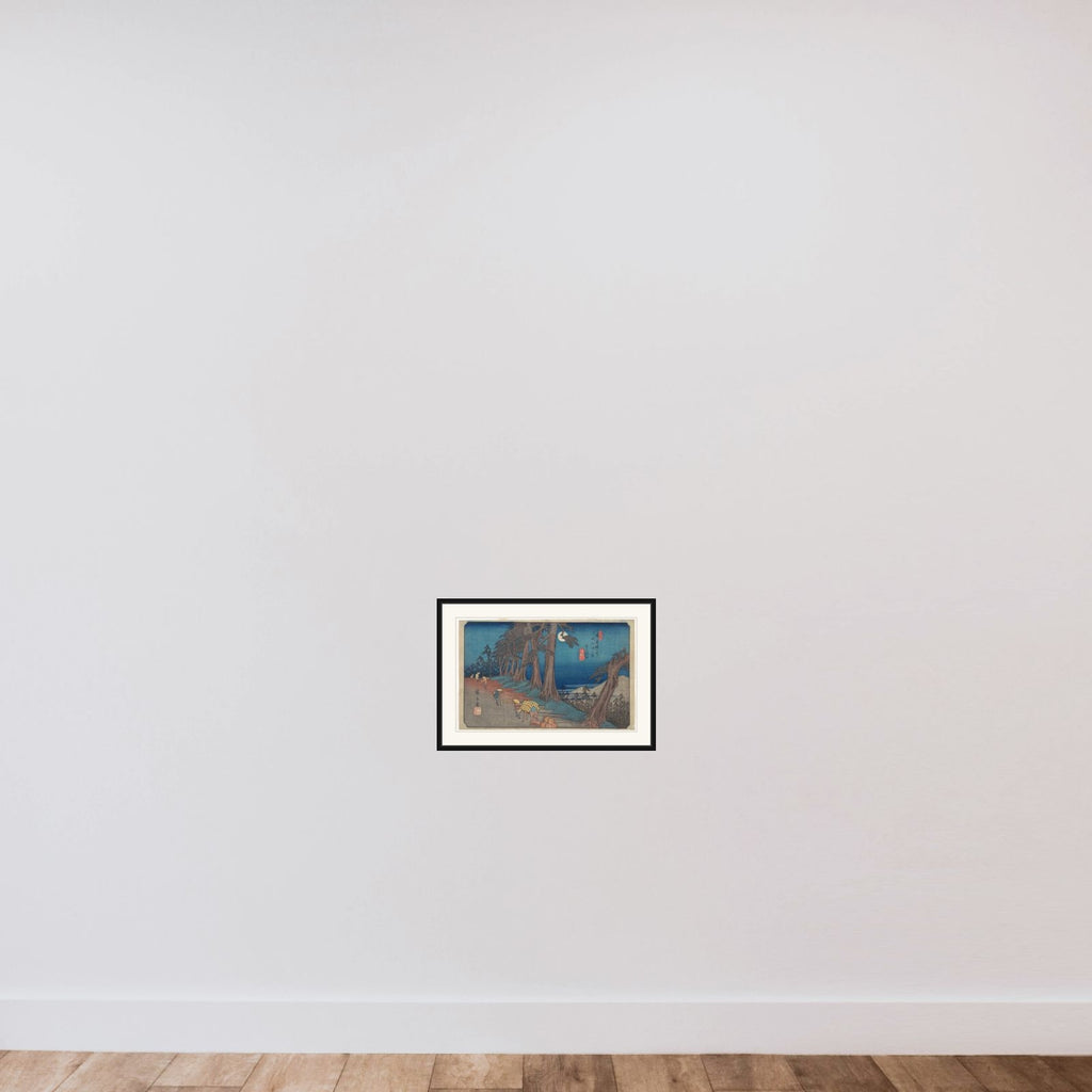Mochizuki framed — shown to scale