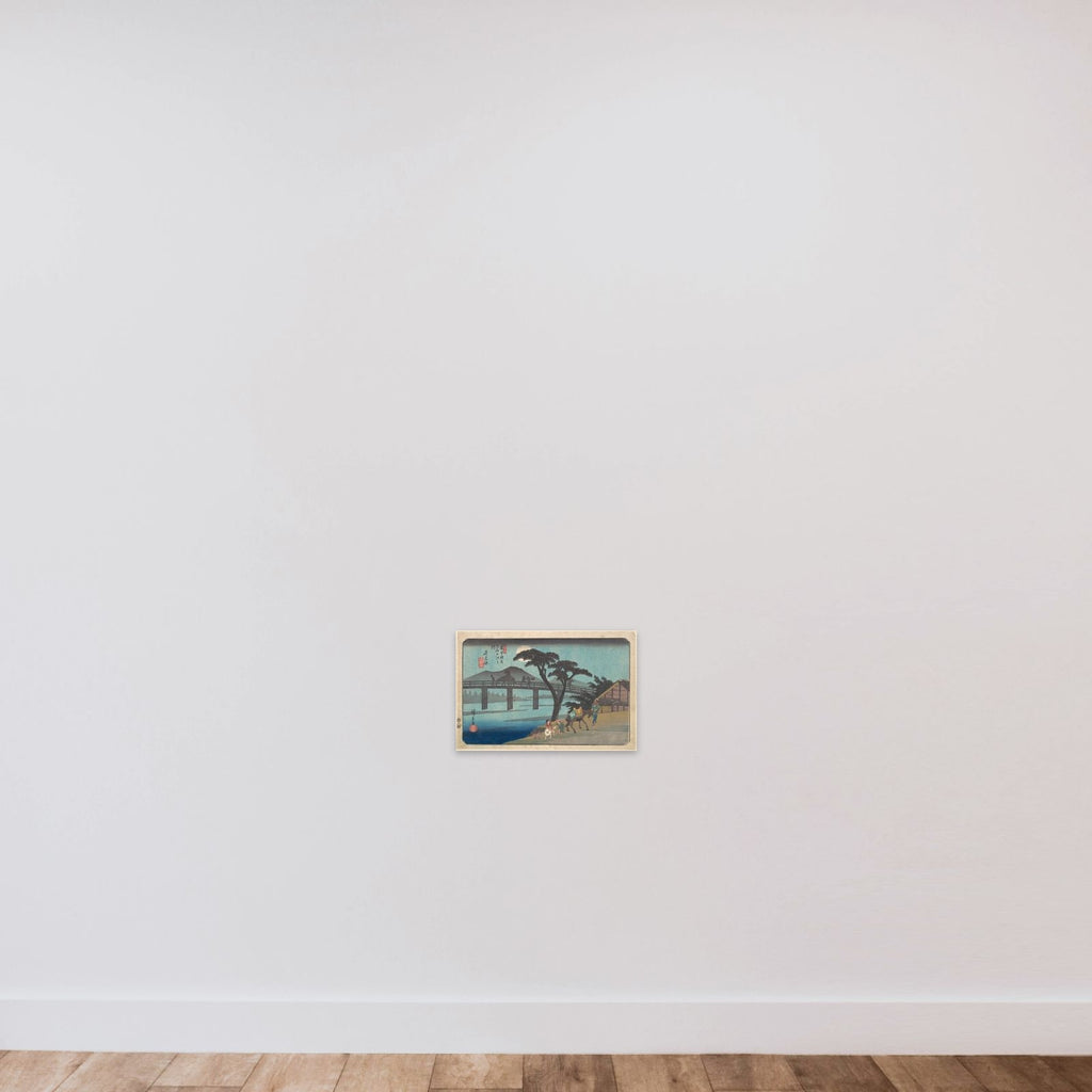 Nagakubo unframed — shown to scale