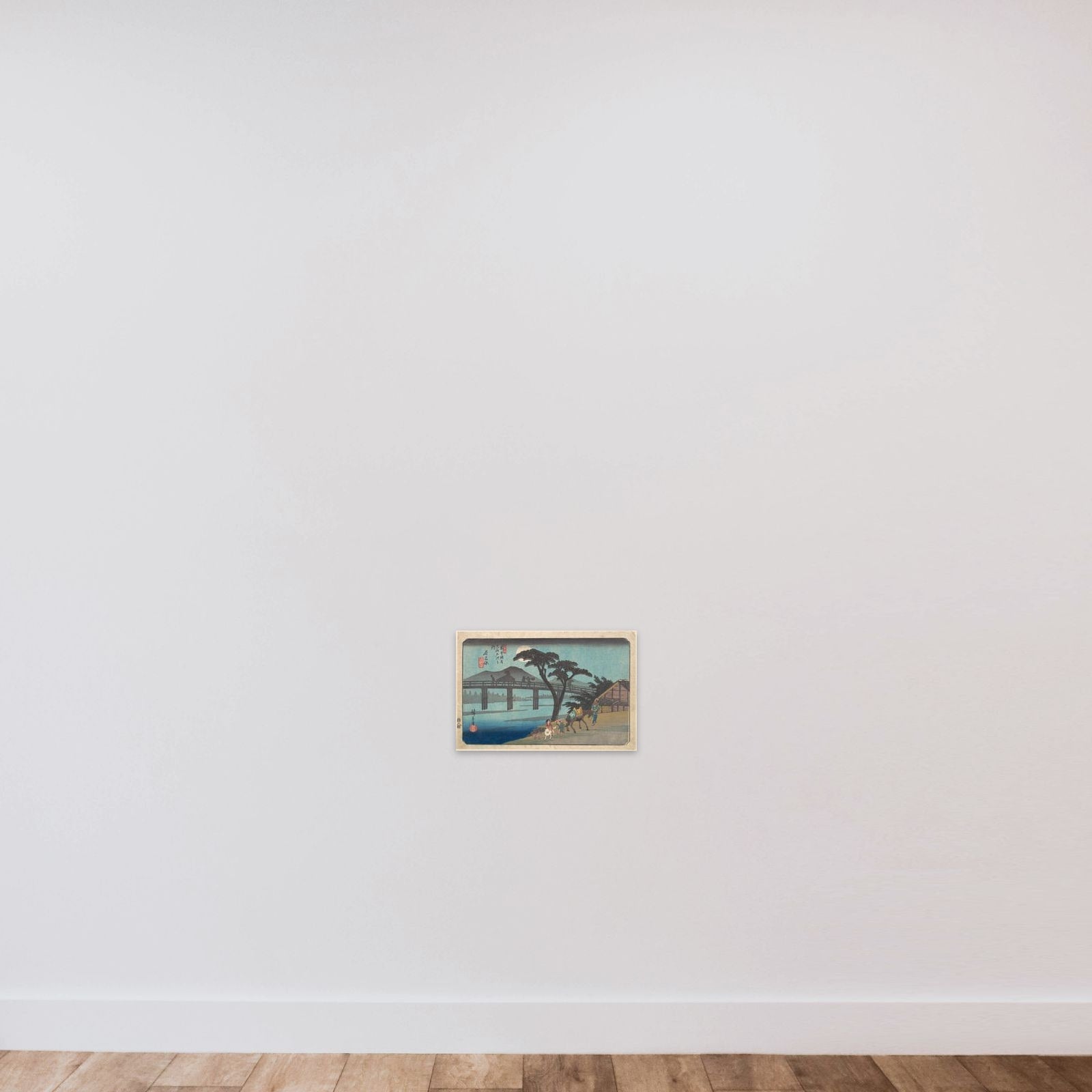 Nagakubo unframed — shown to scale