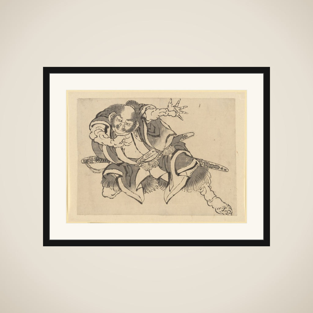 Sakata Kintoki framed