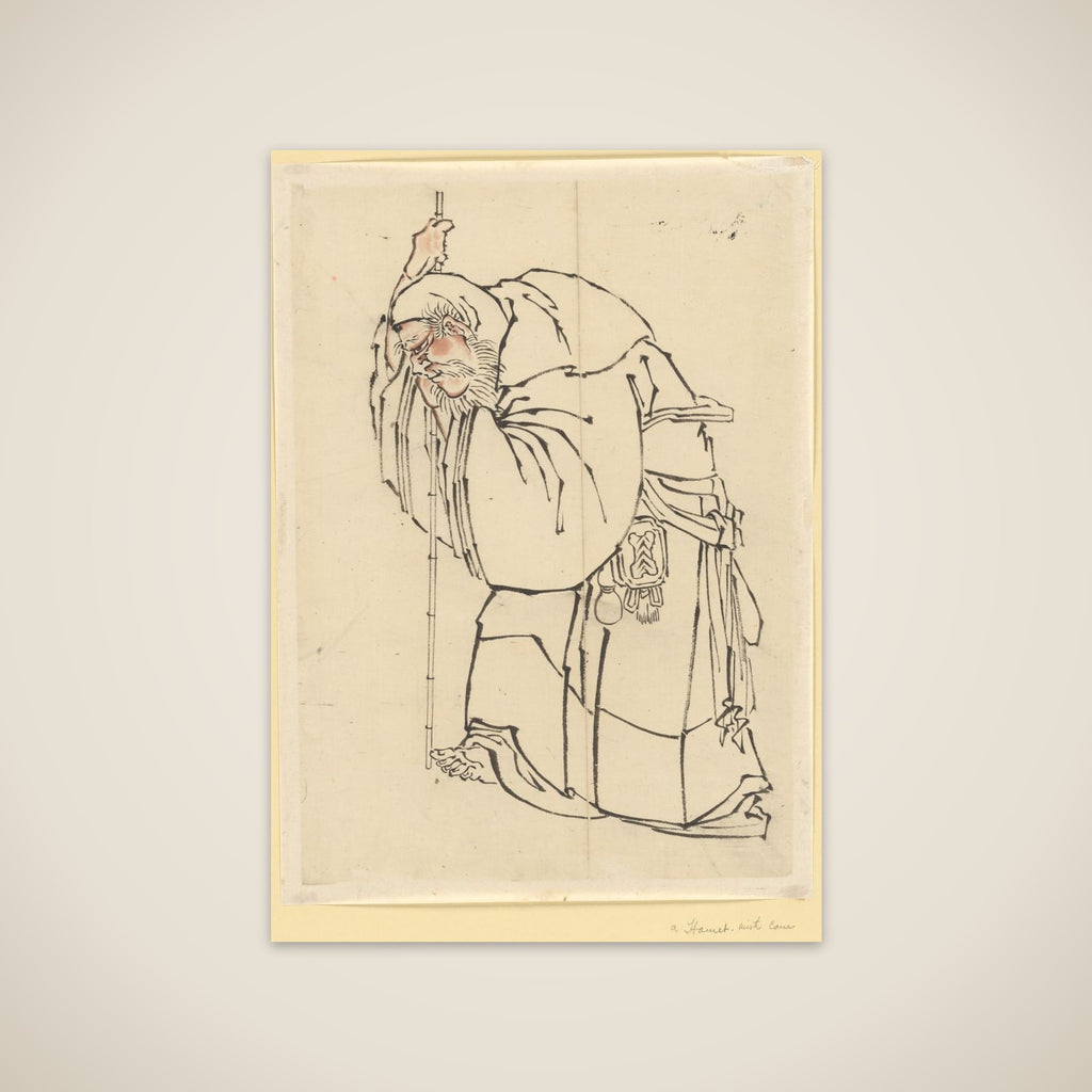 Hermit with a Staff unframed print