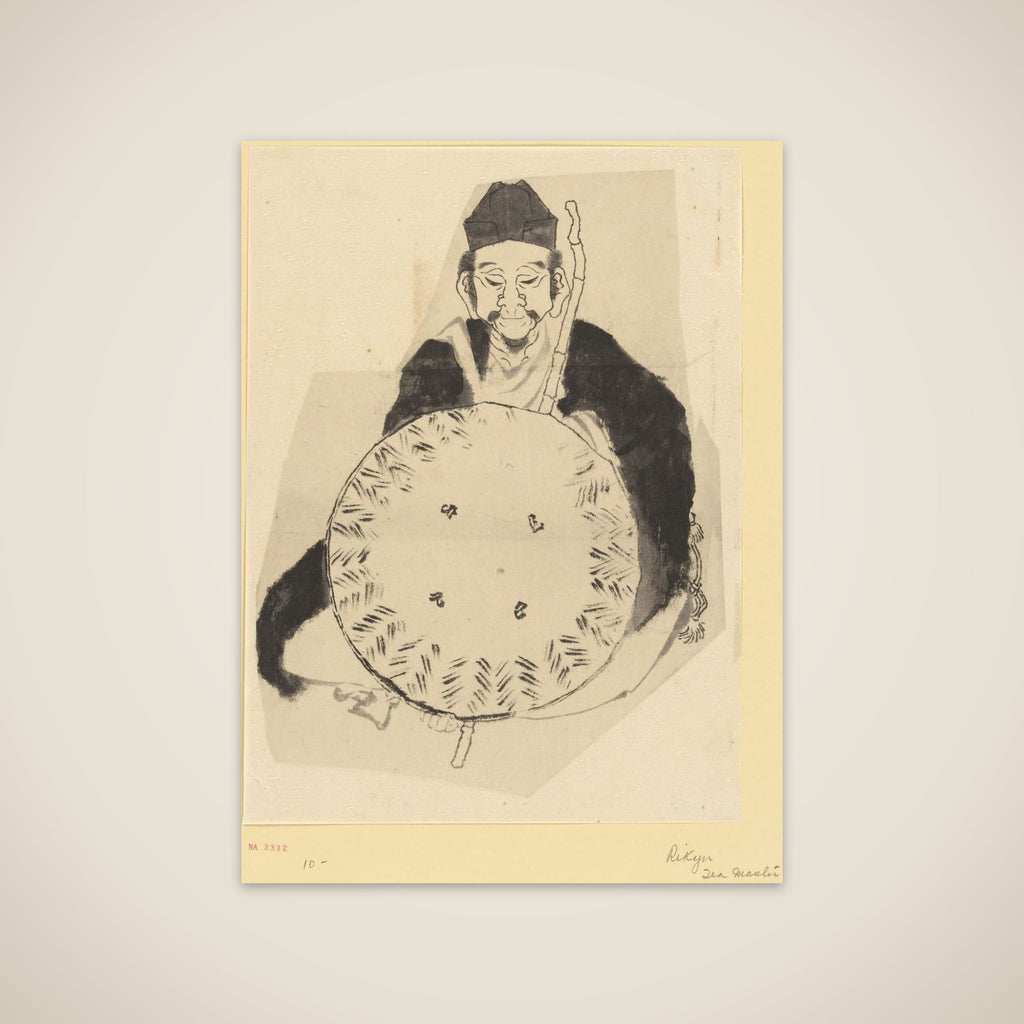 Portrait of the Poet Matsuo Bashō (?) unframed print