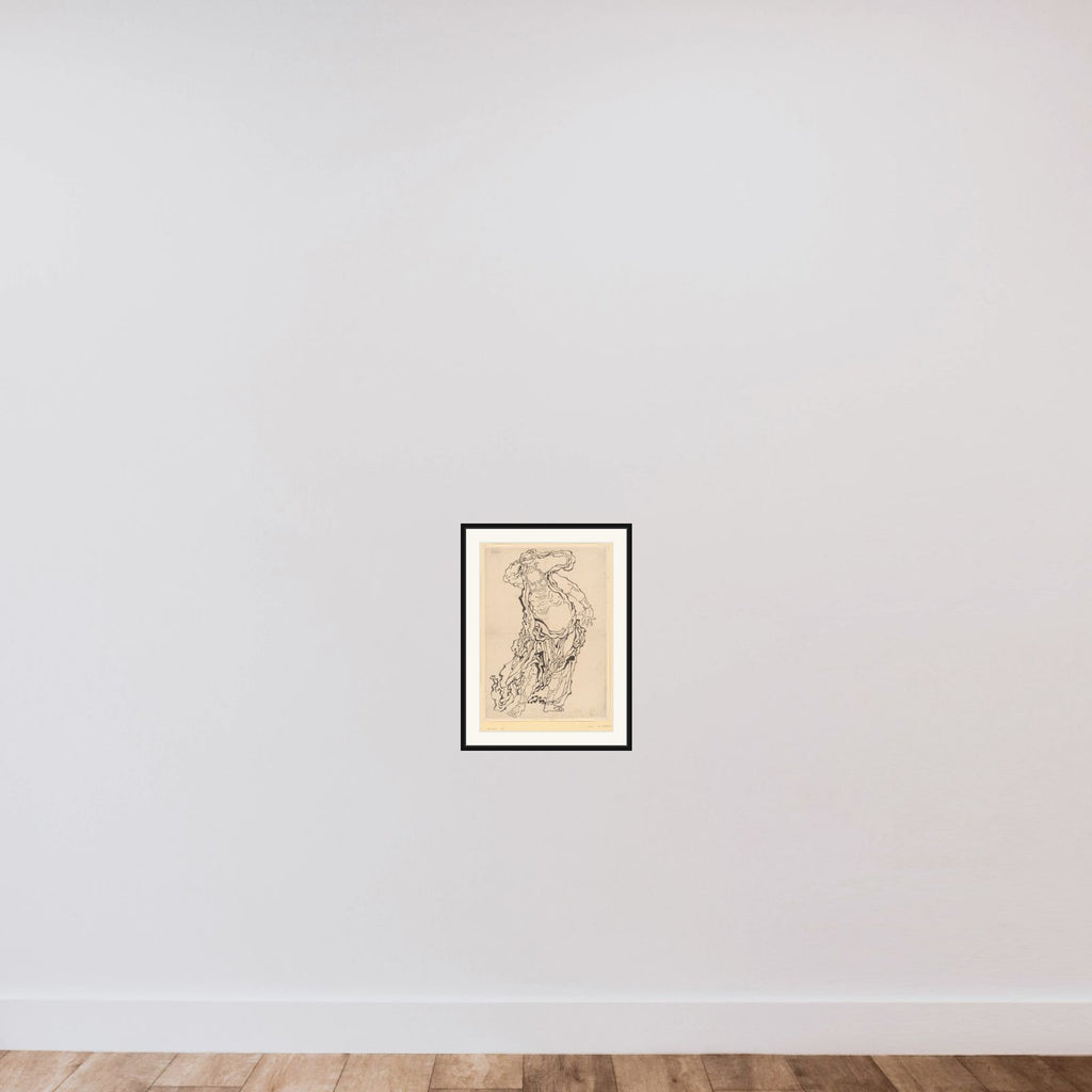 Nio the Guardian framed — shown to scale