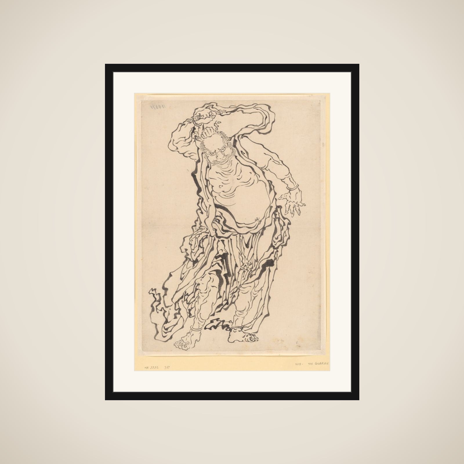 Nio the Guardian framed