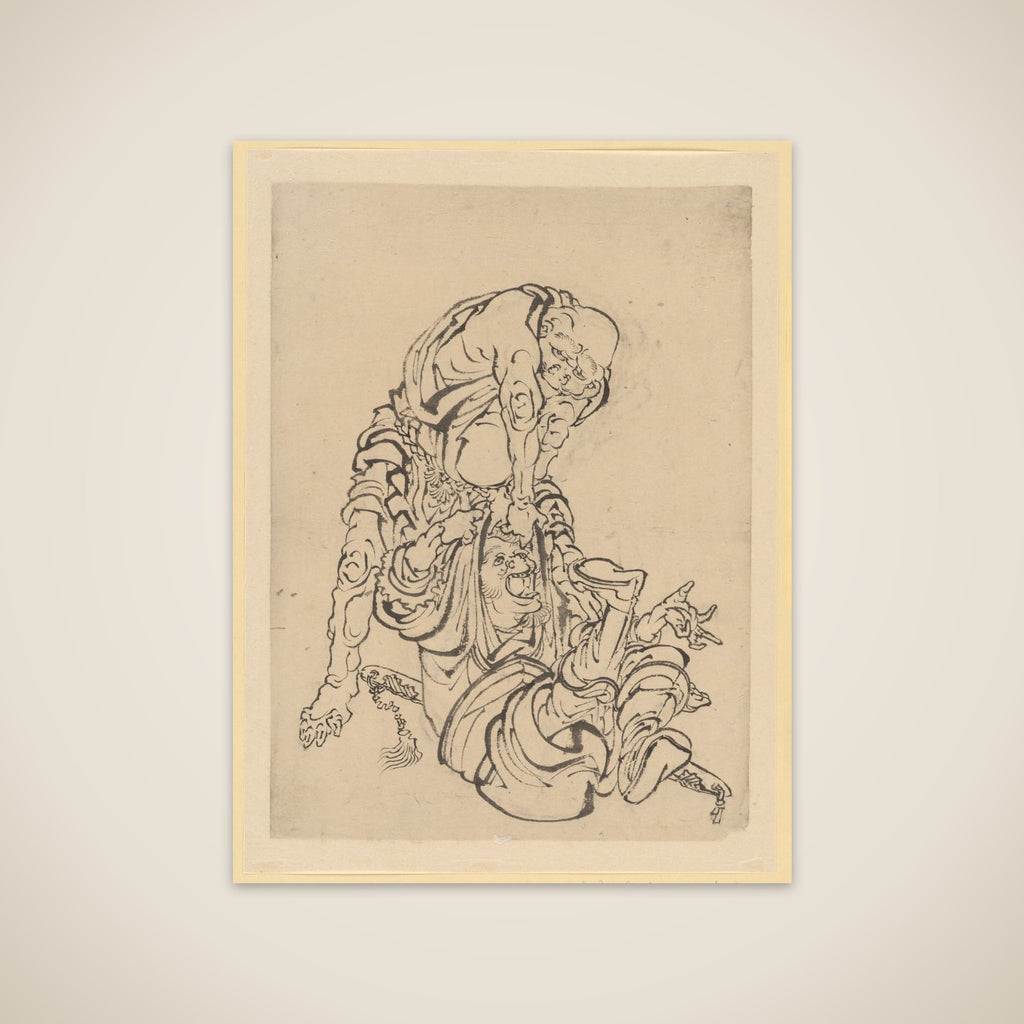Scene from the Suikoden unframed print