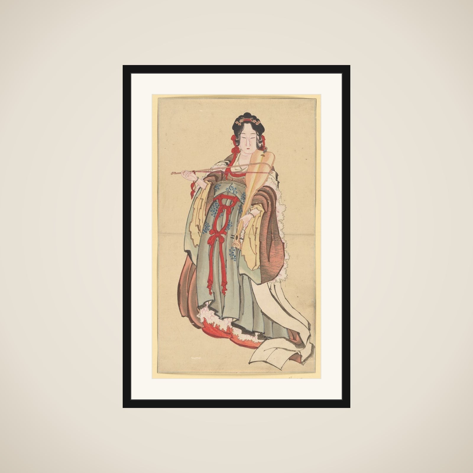 Benten (Goddess of Love) framed