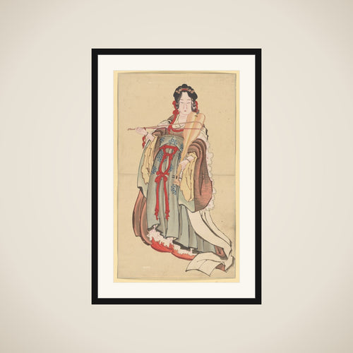 Benten (Goddess of Love) framed