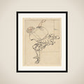 Fan Peddler framed