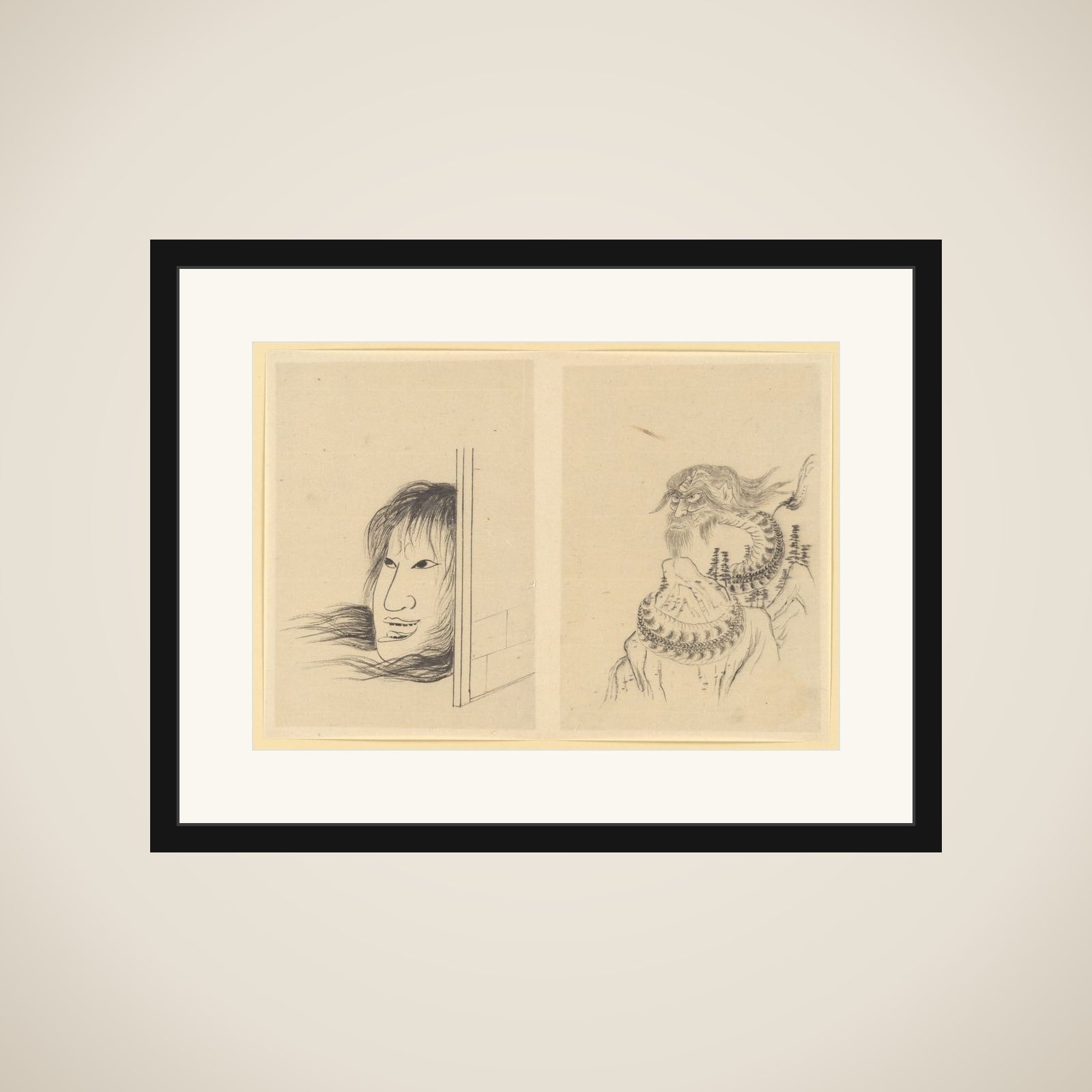 Ghosts framed