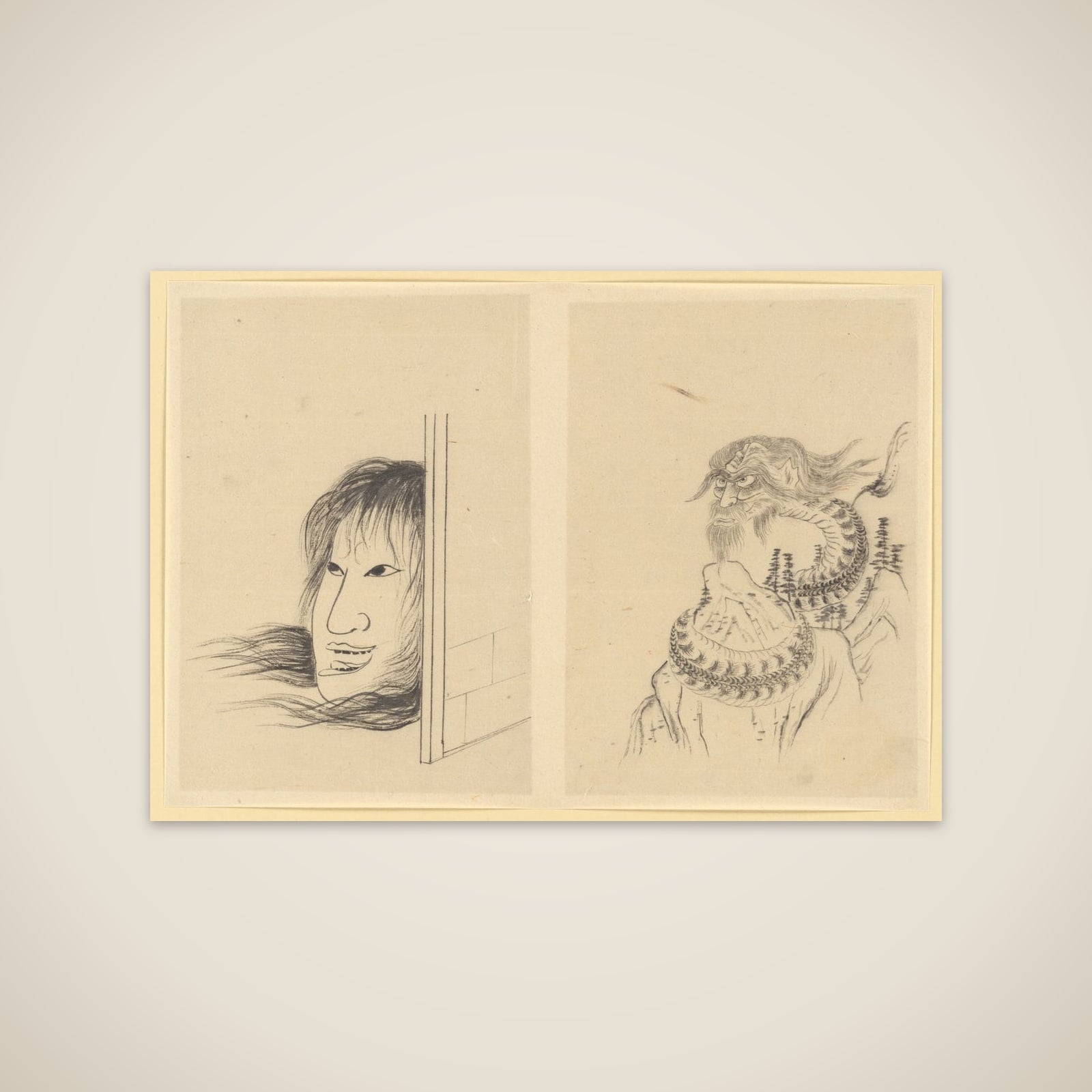 Ghosts unframed print