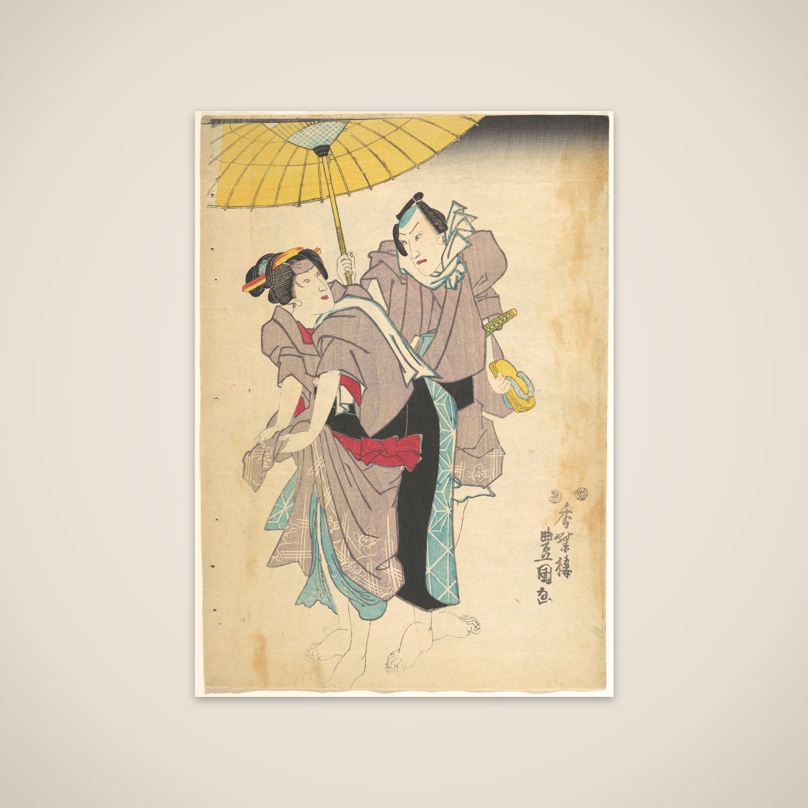 Print unframed print
