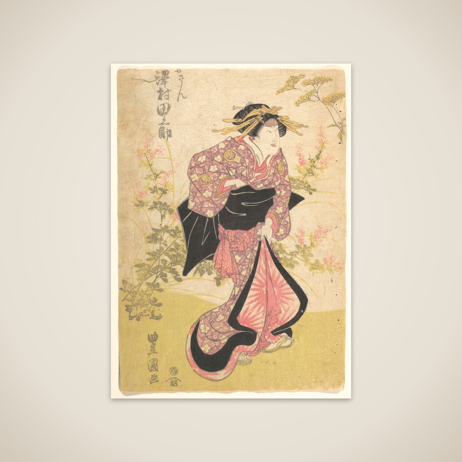 Print unframed print