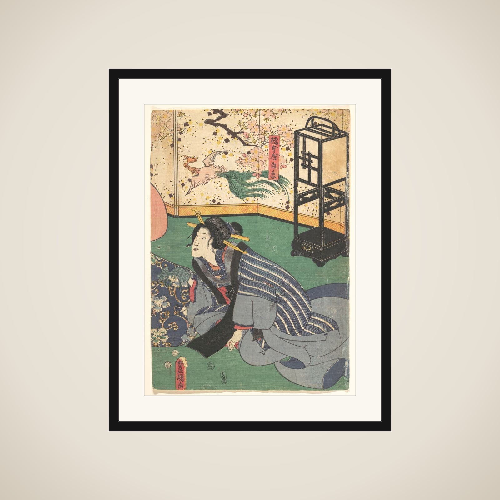 Print framed