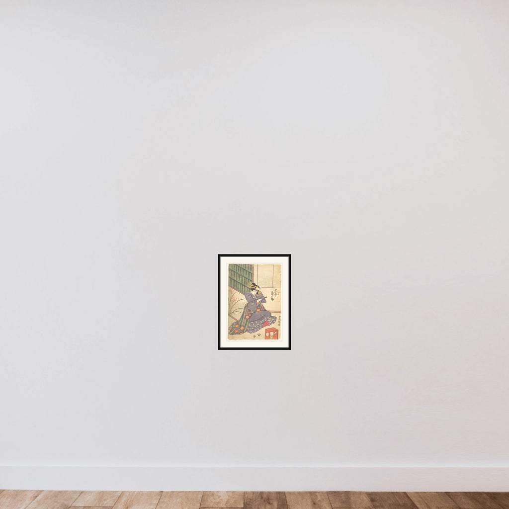 Print framed — shown to scale