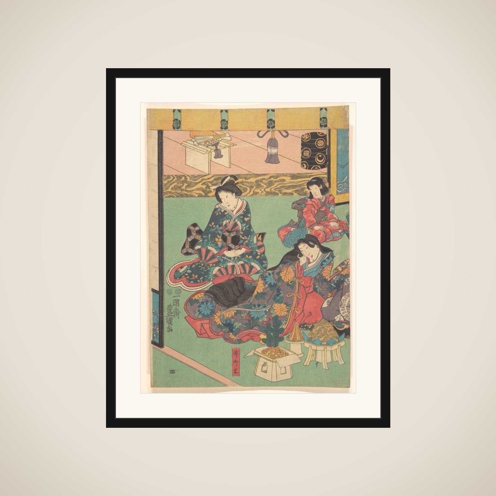Print framed