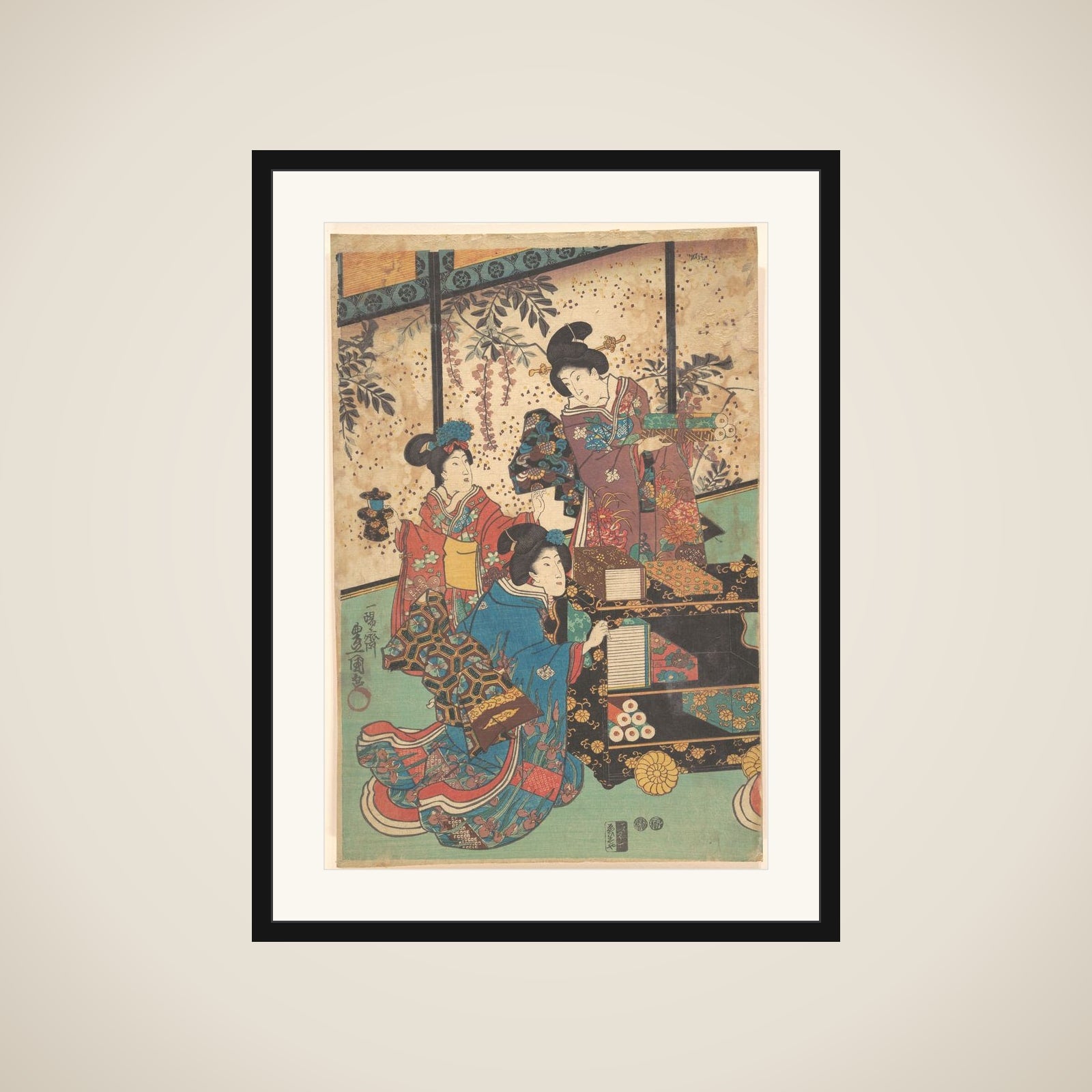 Print framed