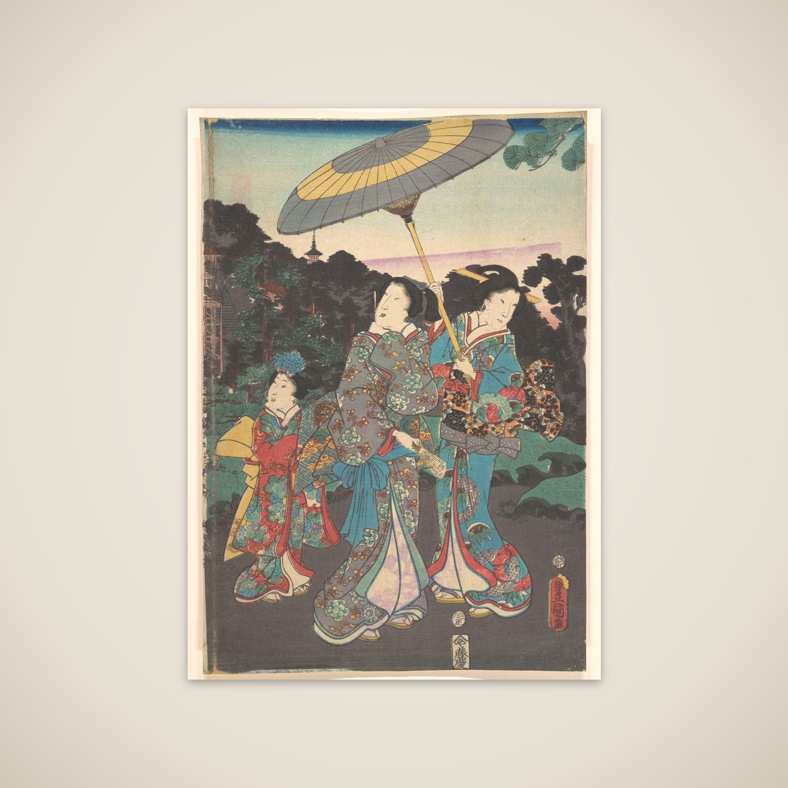 Print unframed print