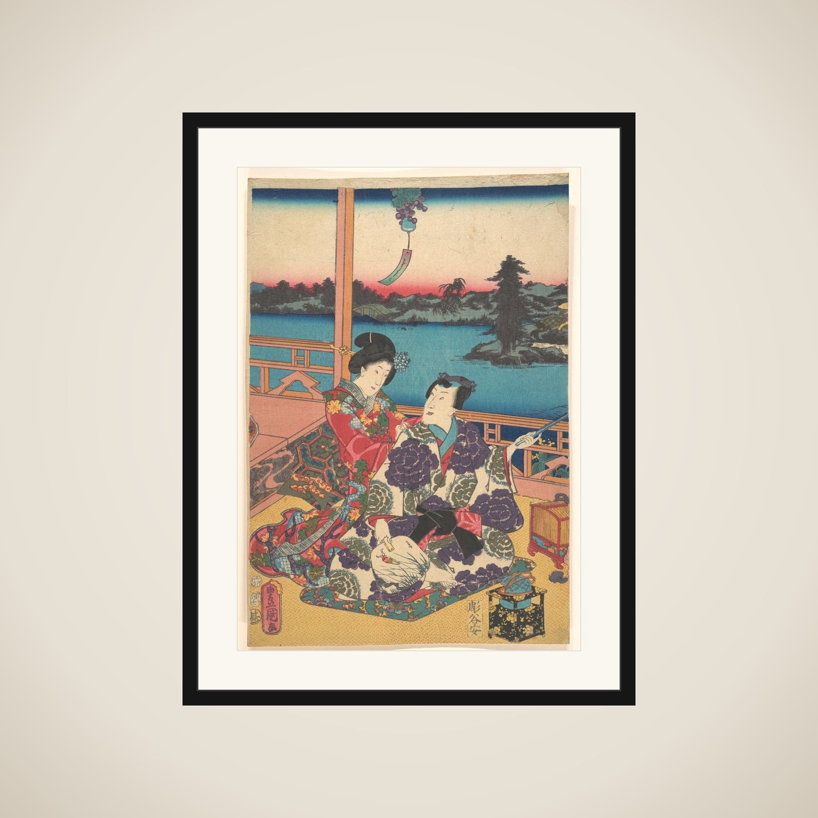 Print framed