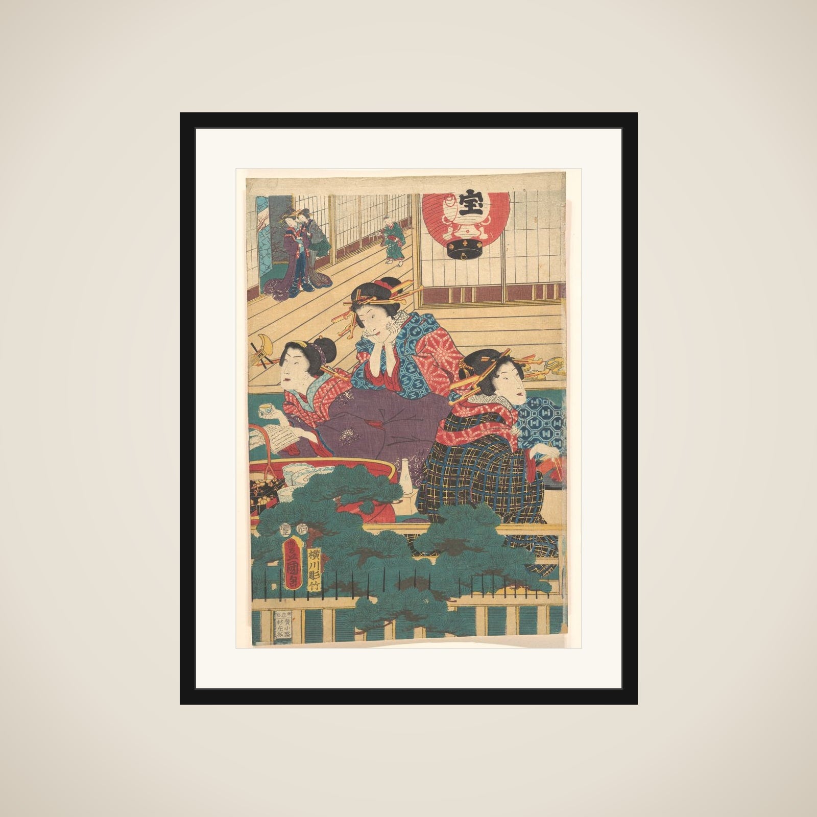 Print framed