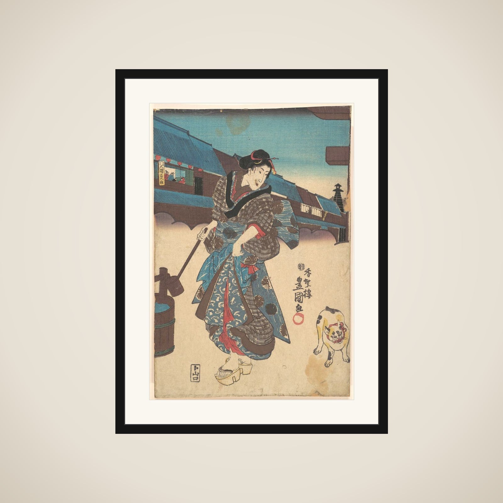 Print framed