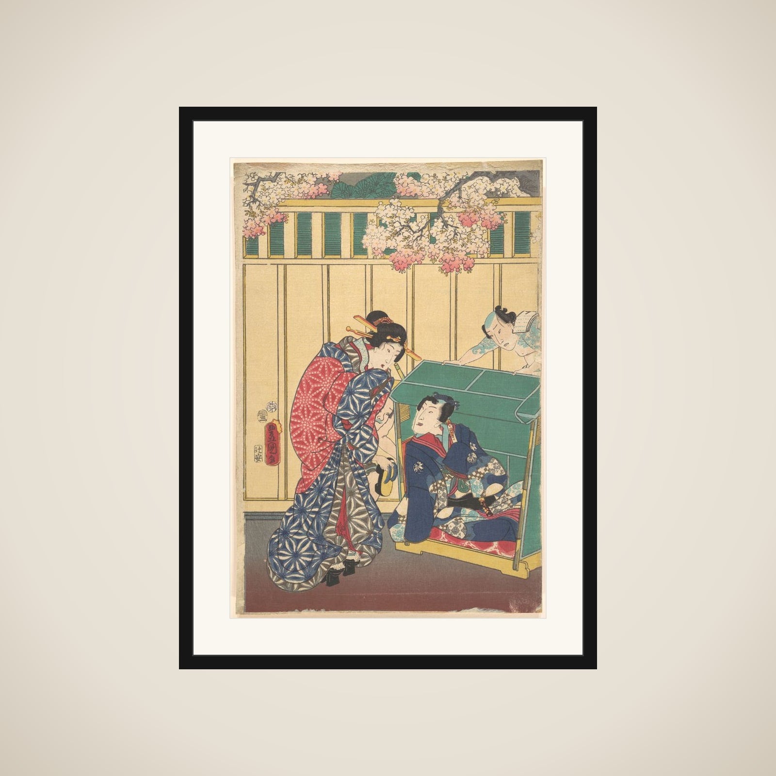 Print framed