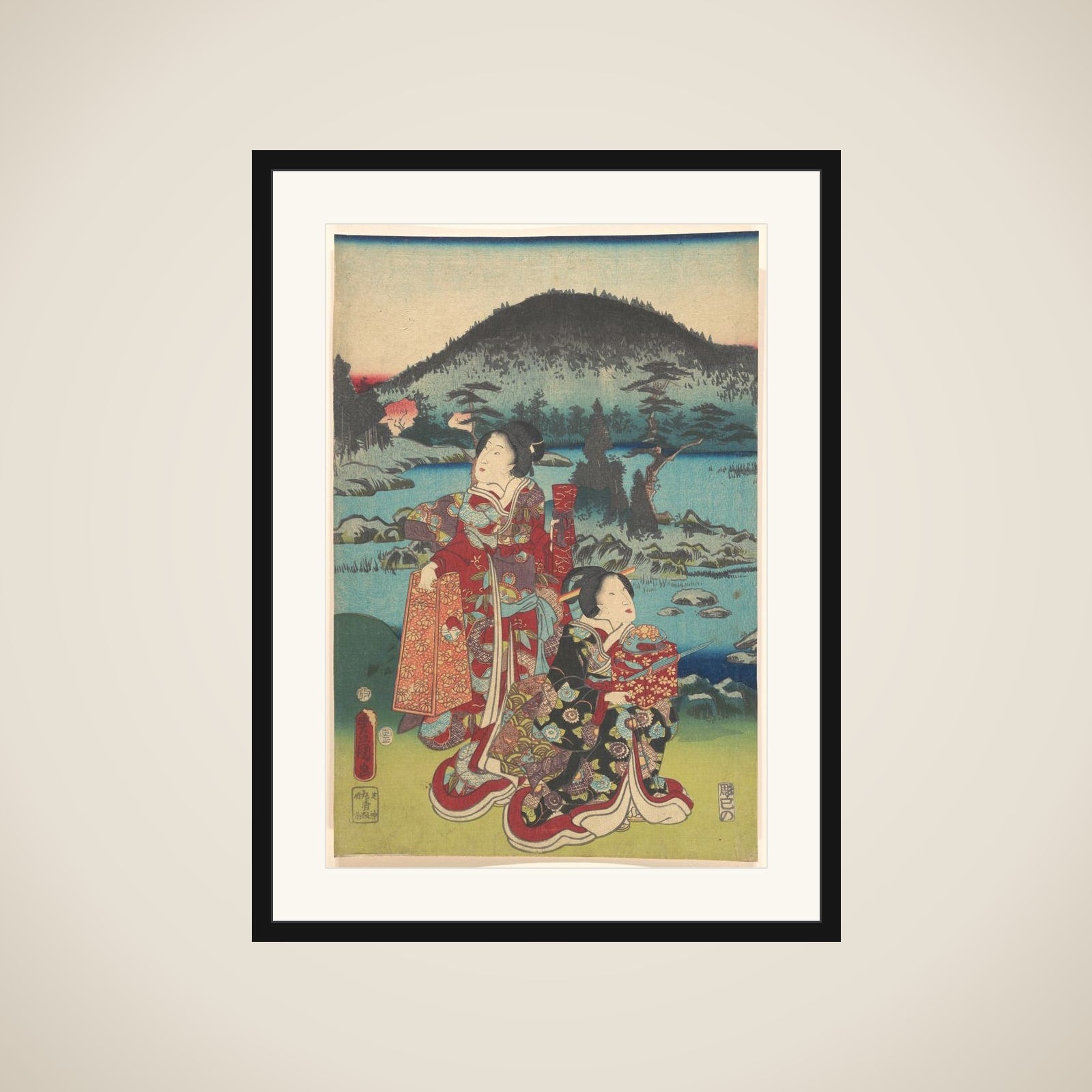 Print framed