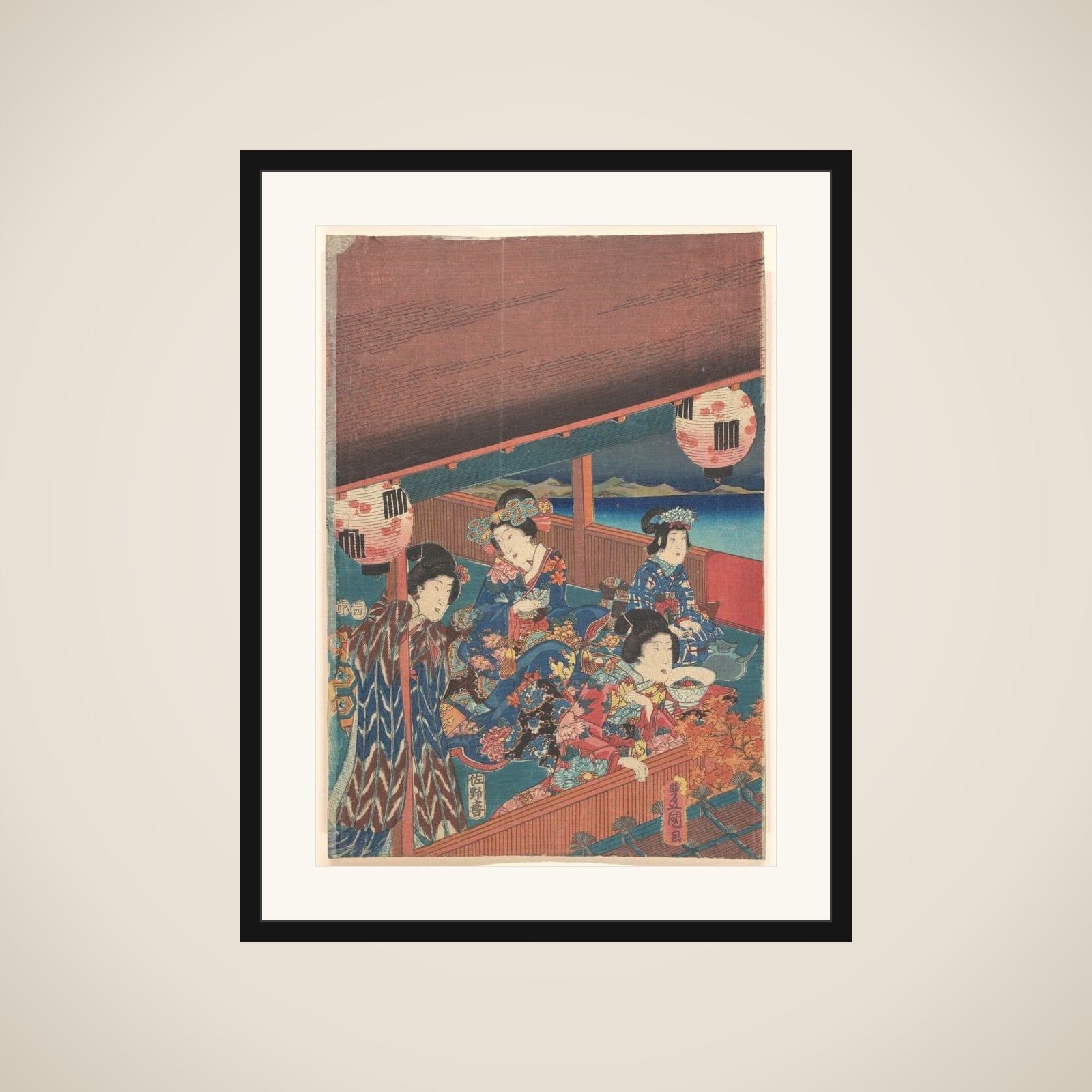 Print framed