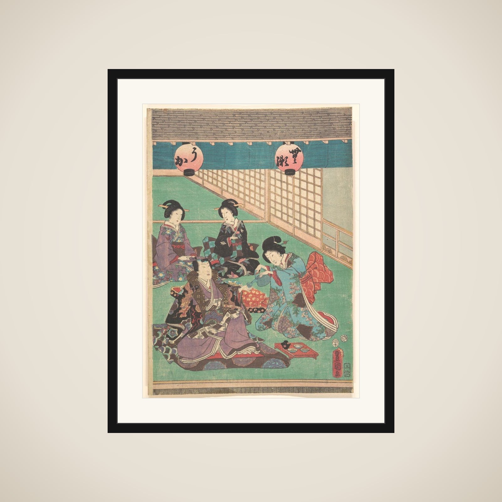 Print framed