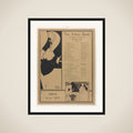 Poster for The Yellow Book, Volume IV framed