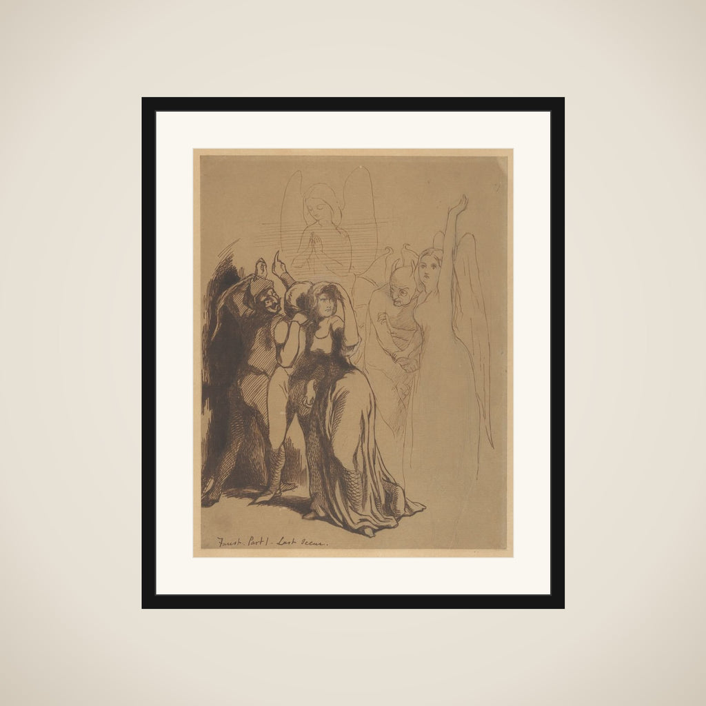 Faust: Part 1. Last Scene framed