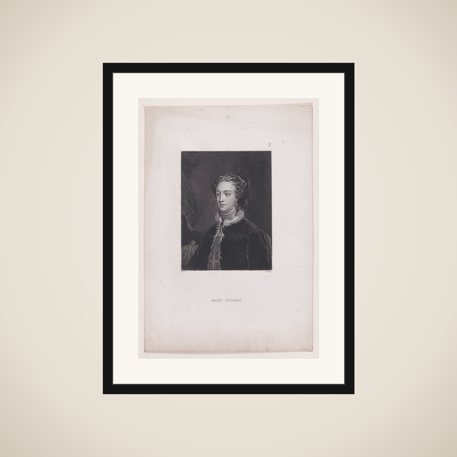 Mary, Queen of Scots framed