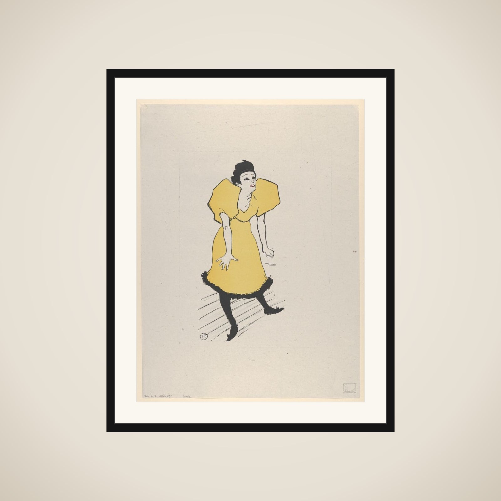 Polaire framed