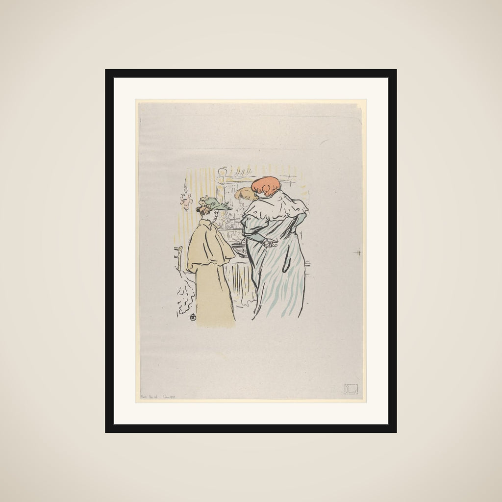 Alors vous êtes sages framed
