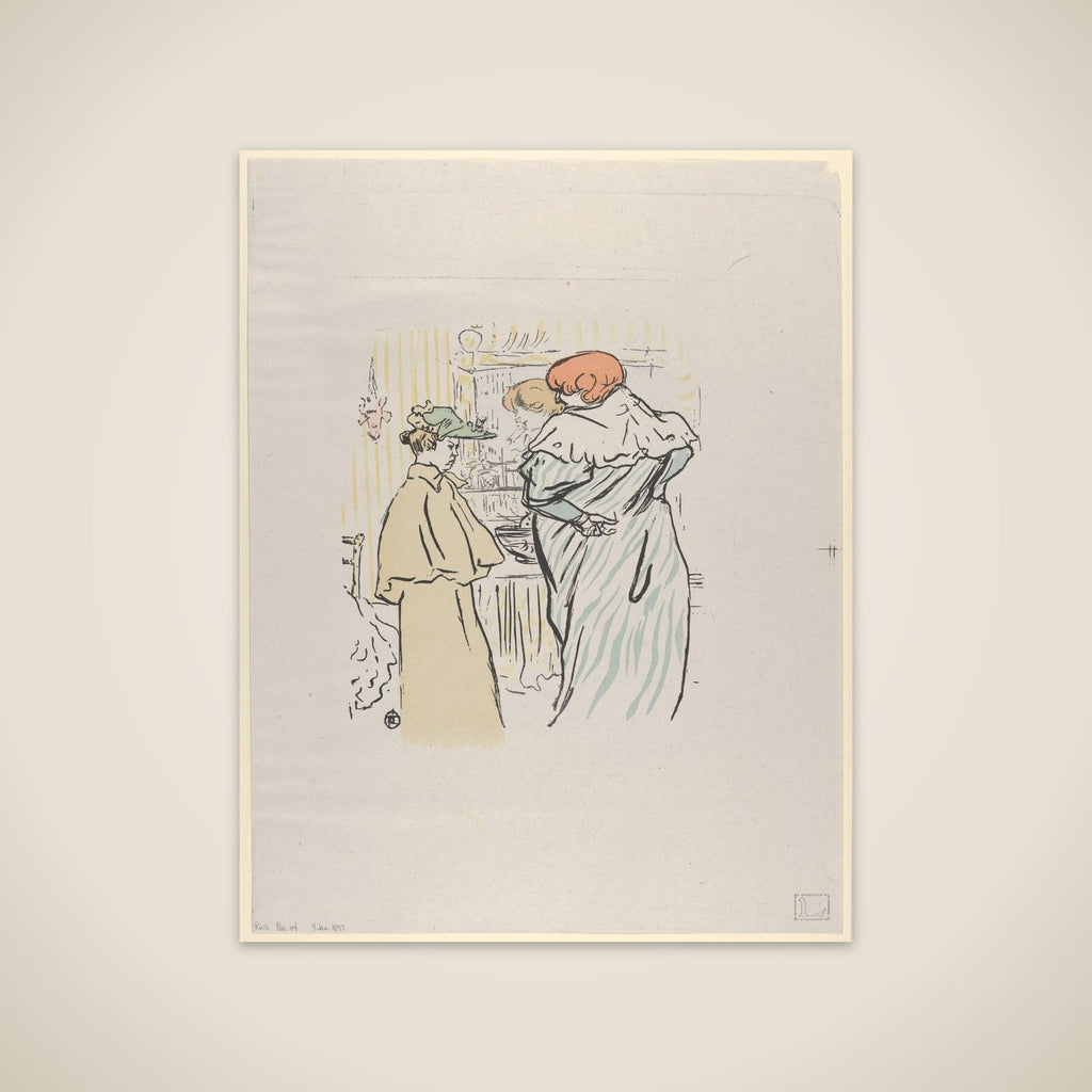 Alors vous êtes sages unframed print