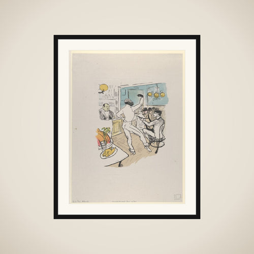 Chocolat Dansant framed