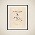 A Saint-Lazare par Aristide Bruant framed