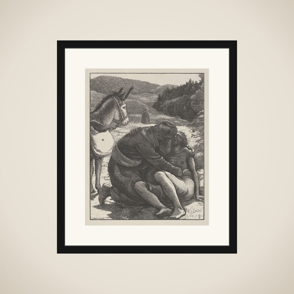 The Good Samaritan (The Parables of Our Lord and Saviour Jesus Christ) framed